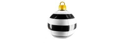 Inflable esfera LED navideña
