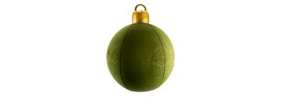 Esfera navideña con luz LED