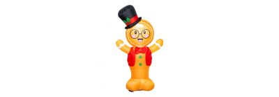 Inflable galleta jengibre niño