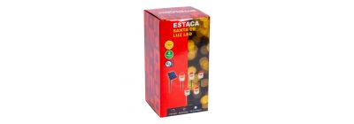 Estaca navideña santa 