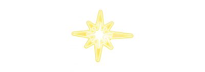 Figura navideña estrella