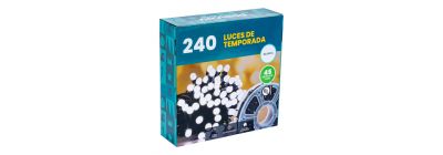 Extensión luz LED blancas