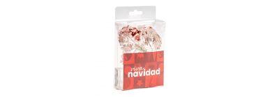 Luz cálida navideña reno