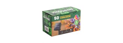 Extensión luz multicolor solar