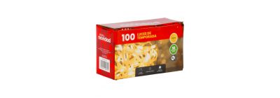 Extensión LED navideña cálida