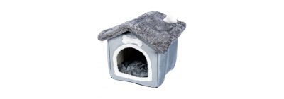 Casa afelpada para mascota