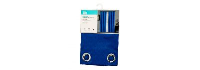 Cortina blackout azul marino
