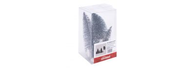 Árboles nevados decorativos navideños