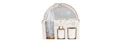 Set vela y aceites navideños