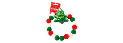 Collar árbol navideño L mascota