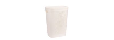 Canasta para ropa 70l blanco