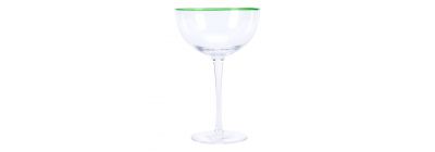 Copa de vidrio elegante