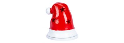 Portavela navideño 9.5 x10x11cm