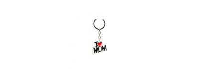 Llavero metal i love mon surtido
