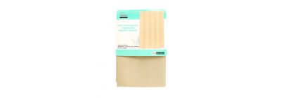 Cortina para baño beige