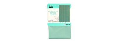 Cortina para baño celeste