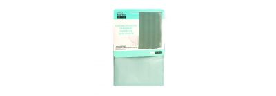 Cortina para baño azul celeste