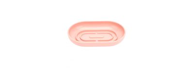 Jabonera ovalada rosado