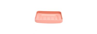 Jabonera rectangular rosado