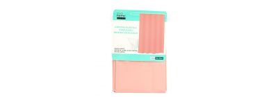 Cortina para baño rosado