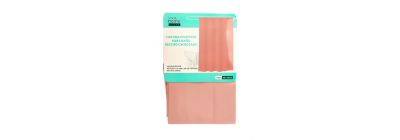 Cortina para baño tela rosado