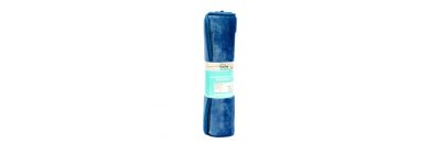Alfombra para baño afelpada azul