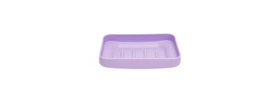 Jabonera rectangular lila