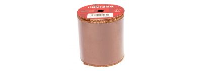 Cinta navideña 10cm rosado y bronce