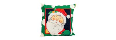Cojín navideño estampado multicolor
