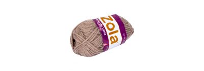 Lana marrón claro 25g