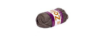Lana marrón 25g