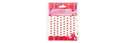 Guirnalda corazón papel