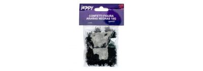 Confetti figura araña 15g negro