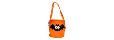 Bolso tela para dulces estampado con luz led 