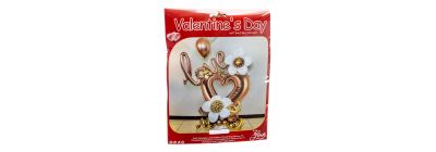 Set decoración globos San Valentín