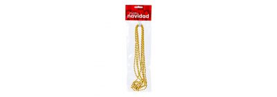 Guirnalda perlas dorado