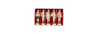 Figura colgante cascanues con accesorios 5pzas
