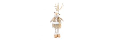 Peluche reno navideño