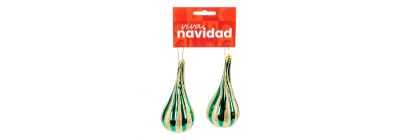 Colgantes gota escarchada