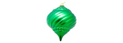 Esfera verde mate moderna