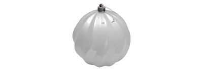 Esfera 20 cm blanca