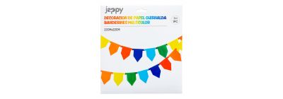 Guirnalda banderines multicolor