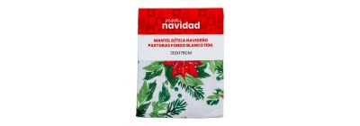 Mantel navideño estampado pastoras