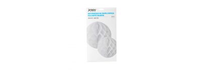 Esfera blanca papel 2 piezas