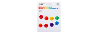 Guirnalda papel esferas multicolor