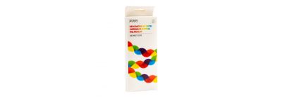 Guirnalda espiral multicolor