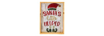 Cuadro Santa's Little Helper