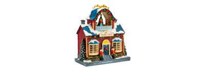 Villa navideña tienda juguetes