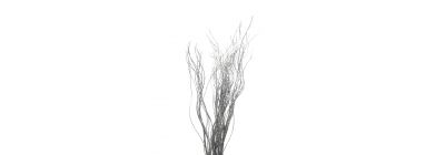 Rama artificial navideña 90cm plateado