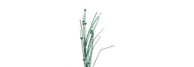 Flor artificial navideña 75cm verde